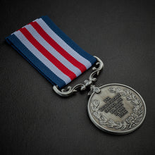 Load image into Gallery viewer, On Our 10th (Titanium) Wedding Anniversary Medal in Case - Antique Silver