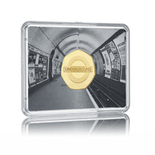 Load image into Gallery viewer, London Underground Official Commemorative in Case - Gold