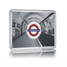 Load image into Gallery viewer, London Underground Official Full Colour Commemorative in Case - Silver