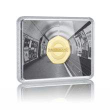 Load image into Gallery viewer, London Underground Official Commemorative in Case - Gold