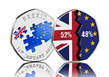 Load image into Gallery viewer, Brexit &#39;52% 48%&#39; - Colour