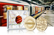 Load image into Gallery viewer, London Underground Official Commemorative in Case - Gold