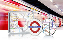 Load image into Gallery viewer, London Underground Official Full Colour Commemorative in Case - Silver