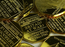 Load image into Gallery viewer, Full Set of 20th Century News/Events 24ct Gold Commemoratives in Presentation/Display Case