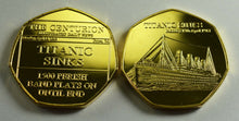 Load image into Gallery viewer, Full Set of 20th Century News/Events 24ct Gold Commemoratives in Presentation/Display Case
