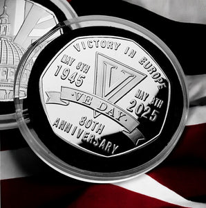 VE Day 80th Anniversary - Silver