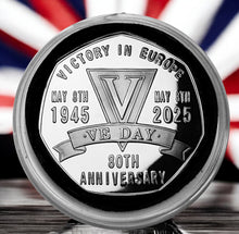 Load image into Gallery viewer, VE Day 80th Anniversary - Silver