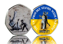 Load image into Gallery viewer, WAR IN UKRAINE - 100% Charity Commemorative Coin