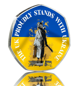 WAR IN UKRAINE - 100% Charity Commemorative Coin