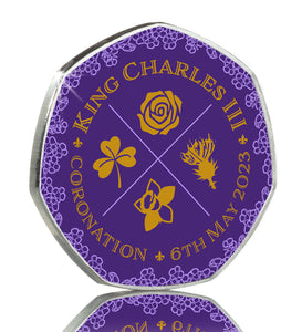 King Charles III Coronation - Colour - Silver