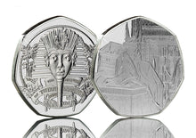 Load image into Gallery viewer, ANUBIS - Tomb of Tutankhamun Silver Commemorative - Limited Edition of 999