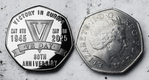 VE Day 80th Anniversary - Silver