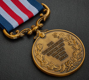 On Our Wedding Anniversary Medal - Antique Gold