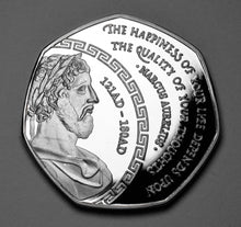 Load image into Gallery viewer, Marcus Aurelius, Stoic - Silver