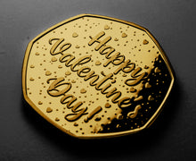 Load image into Gallery viewer, Best Friend and Soulmate - Happy Valentine&#39;s Day - 24ct Gold