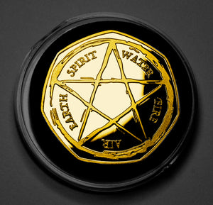 Elements of Life, Pentagram - 24ct Gold