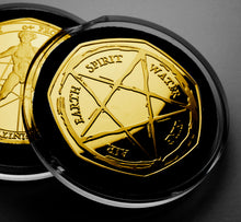 Load image into Gallery viewer, Elements of Life, Pentagram - 24ct Gold