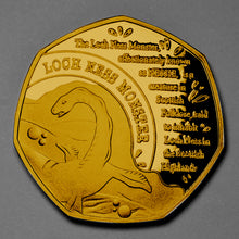 Load image into Gallery viewer, Loch Ness Monster - 24ct Gold