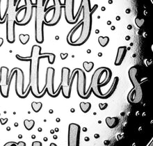 Load image into Gallery viewer, Happy Valentine&#39;s Day - Silver Heart