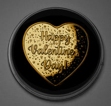Load image into Gallery viewer, Happy Valentine&#39;s Day - 24ct Gold Heart