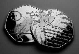Voyager 1 Space Probe - Silver