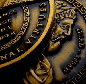 Marcus Aurelius, Stoic - Antique Gold