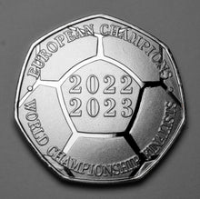 Load image into Gallery viewer, Women&#39;s Football LIONESSES Dual Date 2022 2023 - Silver