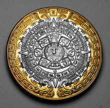 Load image into Gallery viewer, Aztec/Mayan Calendar - Dual Metal