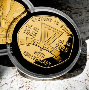 VE Day 80th Anniversary - 24ct Gold