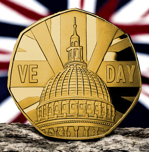 VE Day 80th Anniversary - 24ct Gold