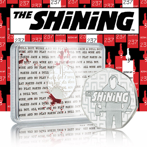 THE SHINING Official Commemorative in Case - Silver