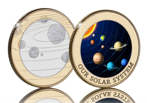 Our Solar System - Dual Metal with Colour