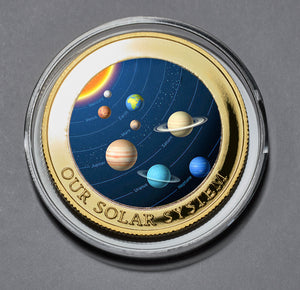 Our Solar System - Dual Metal with Colour