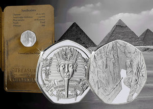 HOWARD CARTER - Tomb of Tutankhamun Silver Commemorative - Limited Edition of 999