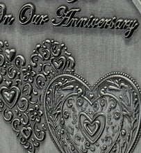 Load image into Gallery viewer, On Our Anniversary Medal - Antique Silver