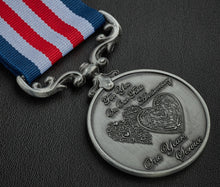 Load image into Gallery viewer, On Our First Anniversary Medal - Antique Silver