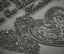 Load image into Gallery viewer, On Our Wedding Anniversary Medal - Antique Silver