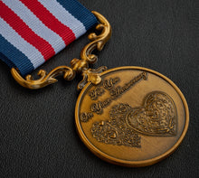 Load image into Gallery viewer, On Your Anniversary Medal - Antique Gold