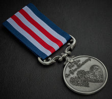 Load image into Gallery viewer, On Your Anniversary Medal - Antique Silver
