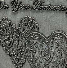 Load image into Gallery viewer, On Your Anniversary Medal - Antique Silver