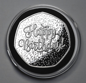 Best Friend Birthday - 'Coin a Phrase' - Silver