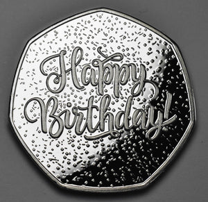 Best Friend Birthday - 'Coin a Phrase' - Silver
