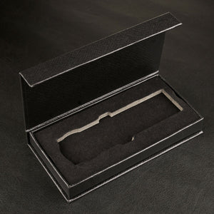 Occasion Medal Gift/Presentation Box - Black Faux Leather