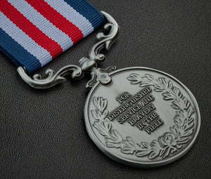 On Our 10th (Titanium) Wedding Anniversary Medal in Case - Antique Silver