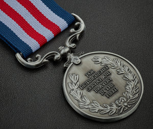 On Our 10th (Titanium) Wedding Anniversary Medal - Antique Silver