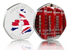Great British Design Icons - Red Telephone Box