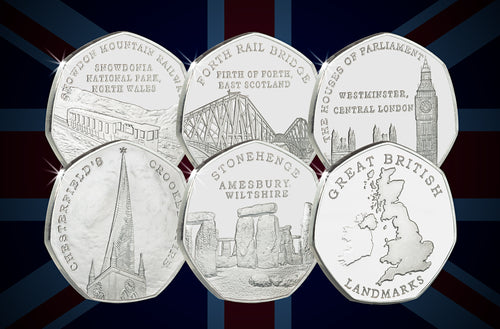 Full Set of Great British Landmarks (Fine Silver)