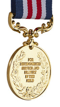 Load image into Gallery viewer, 50th Golden Wedding Anniversary Medal &#39;Distinguished Service &amp; Bravery in the Field&#39;