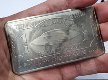 Load image into Gallery viewer, 1 Troy Ounce (32g) Titanium Bullion Bar. AREA 51. Alien???. Extremely Rare!!