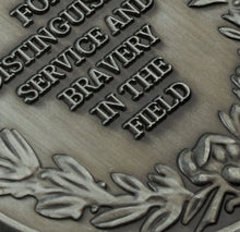 Load image into Gallery viewer, On Our 20th Porcelain Wedding Anniversary Medal in Case - Antique Silver